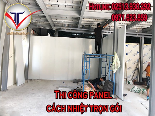 Thi công panel cách nhiệt trọn gói